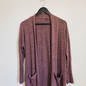 mauve sweater